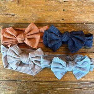 Baby bow headbands